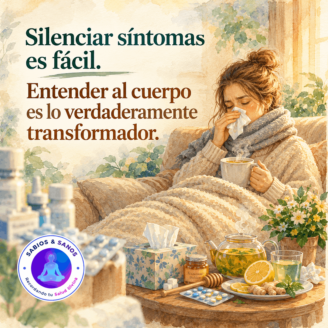 Silenciar síntomas, escuchar al cuerpo
