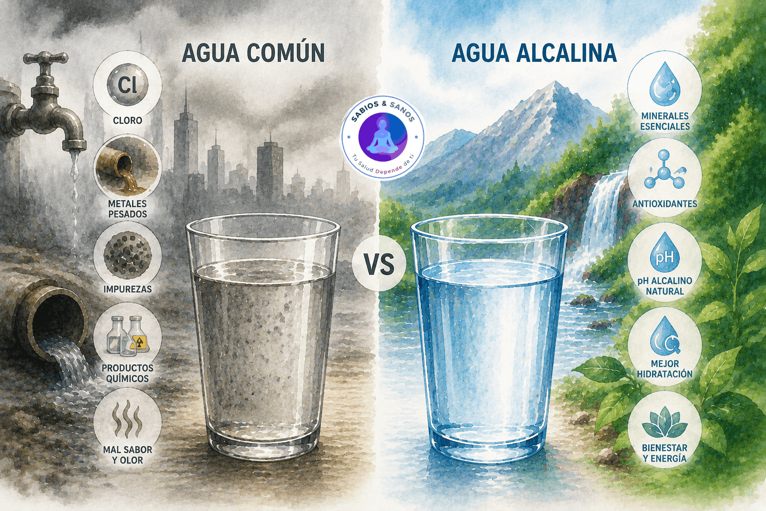 agua-alcalina-vs-agua-comun-comparacion agua-alcalina-vs-agua-comun-comparacion