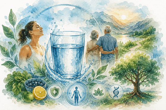 Salud preventiva y longevidad el impacto silencioso del agua en tu bienestar